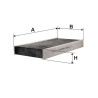 Filtr kabinowy Citroen C5 Peugeot 407 Coupe K1147A