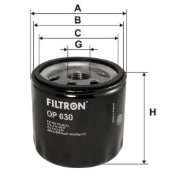Filtr oleju Opel Astra F G 1.7TD 2.0 OP630