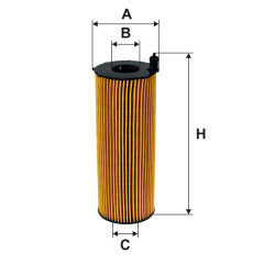 Filtr oleju OE 650/6 Touareg Cayenne A4 A5 A6