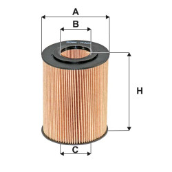 Filtr oleju Mercedes C219 W164 W221 OE677/3