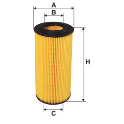 Filtr oleju Mercedes W220 W221 C215 SL OE677/2