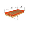 Filtr powietrza Mercedes W124 W140 R129 AP010/2