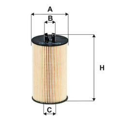 Filtr oleju OE648/6 Opel Astra G H J Corsa C D Insignia Mokka Zafira