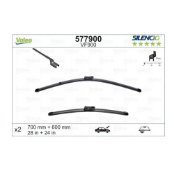 Wycieraczki przód Valeo Citroen C4 04-11 Peugeot 307 Opel Astra K 15-..