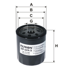 Filtr oleju OP 629/2 Ford C-Max Fiesta Focus mondeo Galaxy 1.0 1.6 2.0
