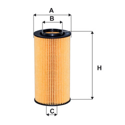 Filtr oleju Volvo C30 C70 S40 V70 V40 OE662/3