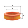 Filtr powietrza Nissan Micra Renault R12 R5 R6 AR228