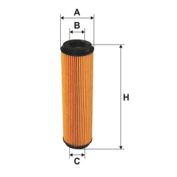 Filtr oleju Mercedes W203 W204 CLC OE640/8