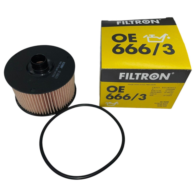 Filtr oleju Micra Qashqai Clio Megane Scenic Twingo OE666/3