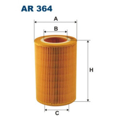 Filtr powietrza Smart 0.6 0.8 DCI 97- AR364