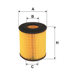 Filtr oleju BMW E81 E46 E90 E60 E84 E92 E93 E87 E81 OE649/6