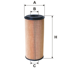 Filtr oleju Mercedes W168 W245 W414 OE640/6