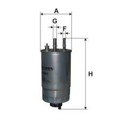 Filtr paliwa PP 966/3 Combo D