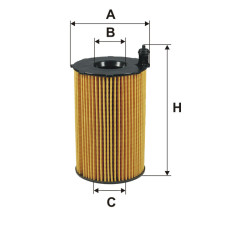 Filtr oleju OE 650/7 VW Touareg Audi Cayenne
