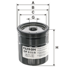 Filtr oleju OP 525/6 Transporter T5 T6