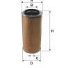 Filtr powietrza AM 414 Fusion F VW LT28 Avia