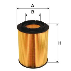 Filtr oleju Mercedes W168 W169 W245 OE 640/6