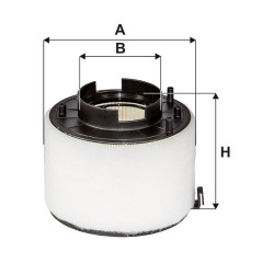 Filtr powietrza Audio A4 A5 Q5 AK371/8