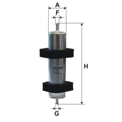 Filtr paliwa Audi A4 A5 A6 A7 A8 Q5 Q7 PP991