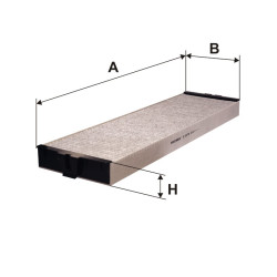 Filtr kabinowy K 1137A