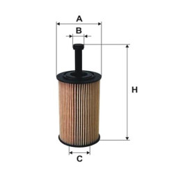Filtr oleju Berlingo C3 106 206 307 HART OE667