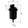 Filtr paliwa Hyundai Atos 1.1i 12V PP876/3