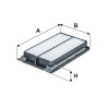Filtr powietrza Hundai Tucson Sportage AP197/3