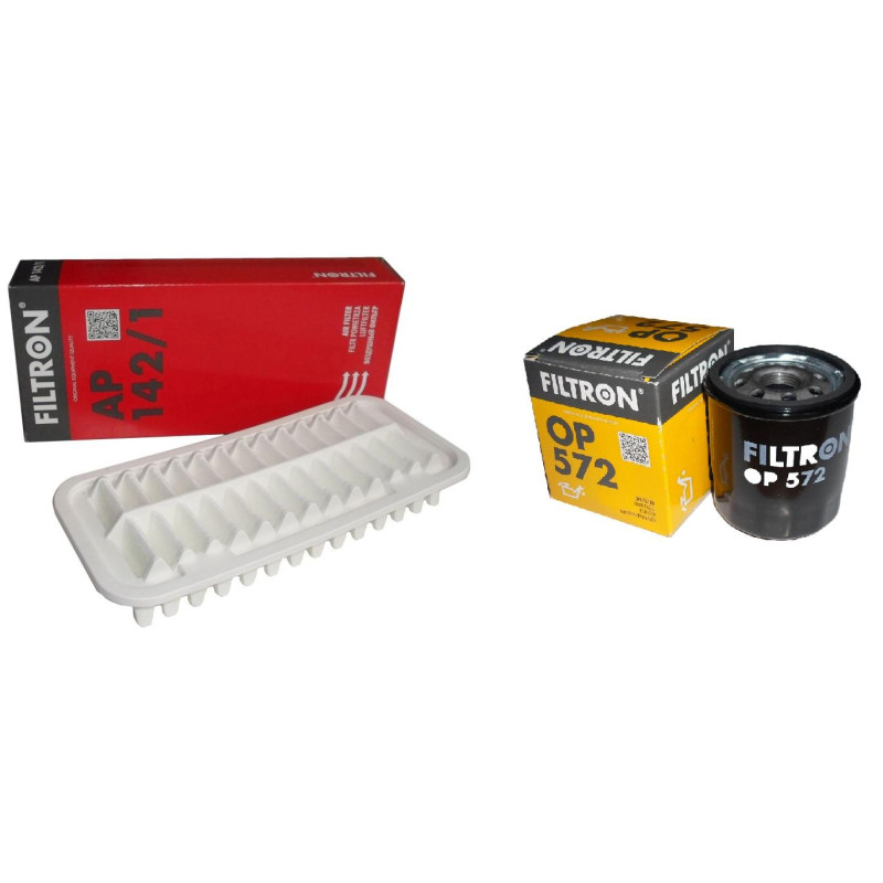 Filtr powietrza + oleju Toyota Yaris I II 1.0 1.3 AP142/1 OP572