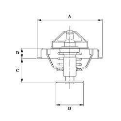 Termostat Fiat Punto Palio 1.9JTD 99-03