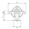 Termostat Fiat Punto Palio 1.9JTD 99-03