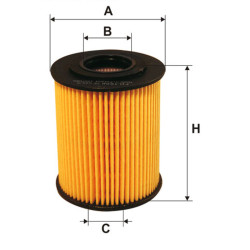 Filtr oleju BMW E39 E46 E53 Opel Omega OE649/5