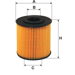 Filtr oleju Volvo C70 S40 S60 S70 S80 V40 V70 XC70 XC90 OE662