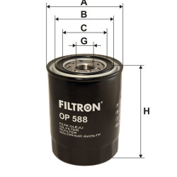 Filtr oleju Ford Maveric I Nissan Almera Terrano II Sunny OP 588