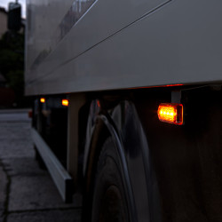 Lampa obrysowa LED ESP2 pomarańczowa boczna WESEM NOWOŚĆ PROMOCJA