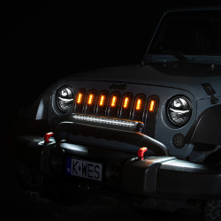 Lampa obrysowa LED ESP2 pomarańczowa boczna WESEM NOWOŚĆ PROMOCJA