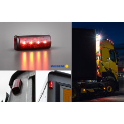 Lampa pozycyjna LED ESP2 biała przednia WESEM NOWOŚĆ PROMOCJA