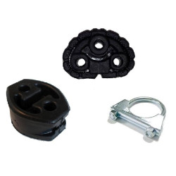 Obejma + wieszak tłumika końcowego Fiat Panda II 2003-2012 1.1 1.2