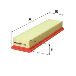 Filtr powietrza Citroen C3 Peugeot 207 AP196/7