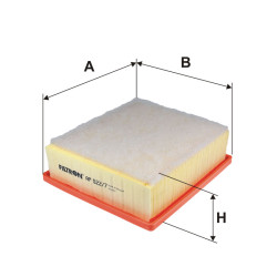 Filtr powietrza Fiat 500X Jeep Compass AP022/7