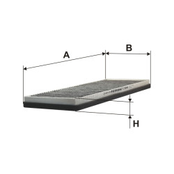 Filtr kabinowy Audi A4 Coupe Cabriolet VW Passat B5 K1004A