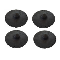 4x Podkładka guma spręzyny tył górna dolna Audi A6 Skoda Superb VW Passat B5