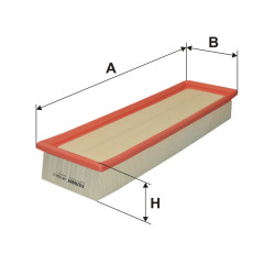 Filtr powietrza Citroen C4 Peugeot 206 307 AP058/2