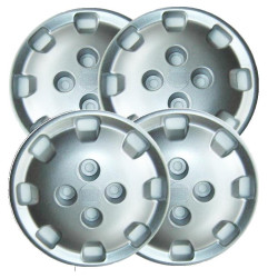 Kołpaki kołpak Fiat 126p EL Elegant FL przykręcane 12" srebrne 4 sztuki