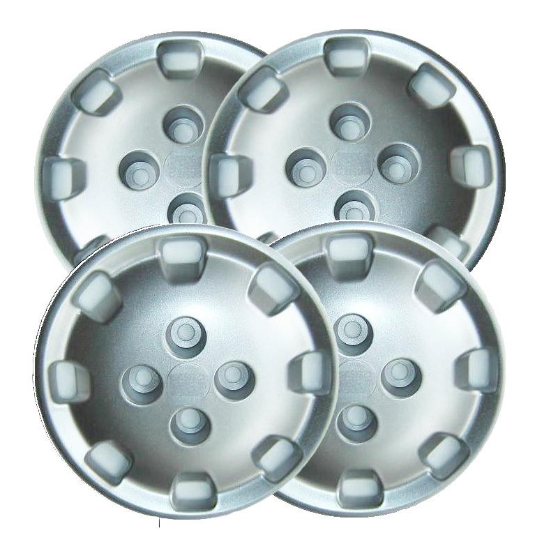 Kołpaki kołpak Fiat 126p EL Elegant FL przykręcane 12" srebrne 4 sztuki