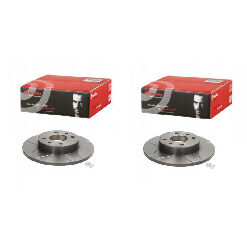 2x Tarcze hamulcowe Fiat Cinquecento Seicento Panda II