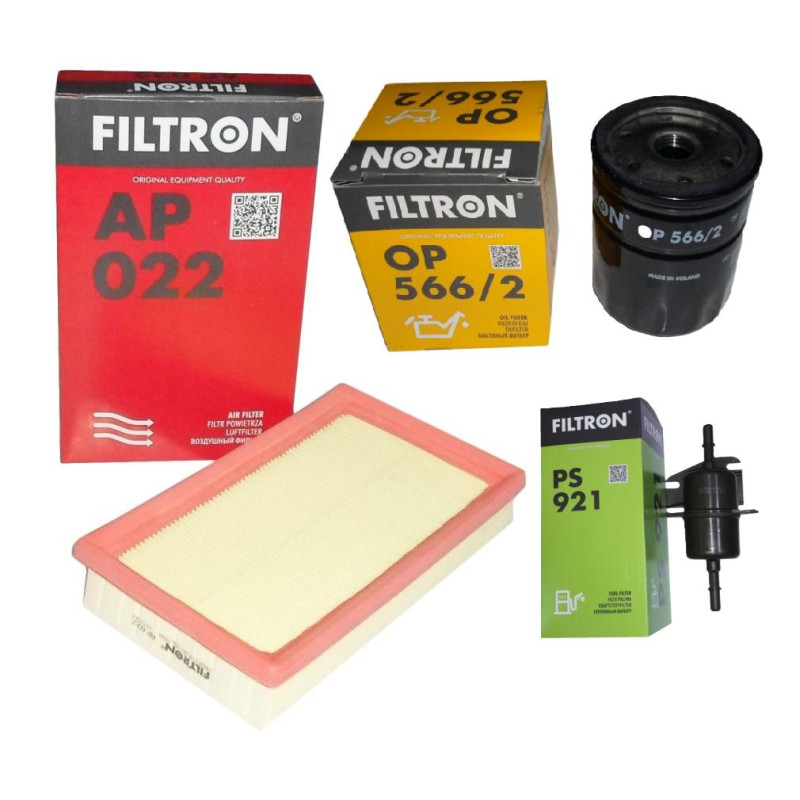 Filtr oleju paliwa powietrza Fiat Seicento 0.9 900 Filtron Filtr oleju paliwa powietrza Fiat Seicento 0.9 900 Filtron