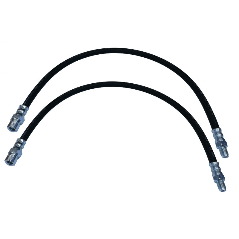 Przewód hamulcowy przód przedni elastyczny Lublin II III układ Lucas 2 sztuki