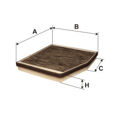 Filtr kabinowy Fiat Punto II Doblo K1104A