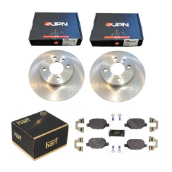 Tarcze klocki hamulcowe Fiat Panda II (03-12) 4x4 tył tylne