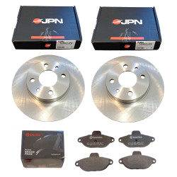 Tarcze klocki hamulcowe Fiat Cinquecento Seicento Panda II BREMBO